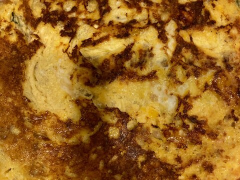パプリカとひき肉のチーズスパニッシュオムレツ